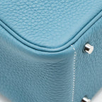 HERMES Mini Lindy Clemence New Blue Jean SHW