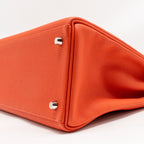 Hermes kelly 35 togo capucine SHW