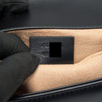 GUCCI GG MARMONT MINI BAG BLACK WITH GHW