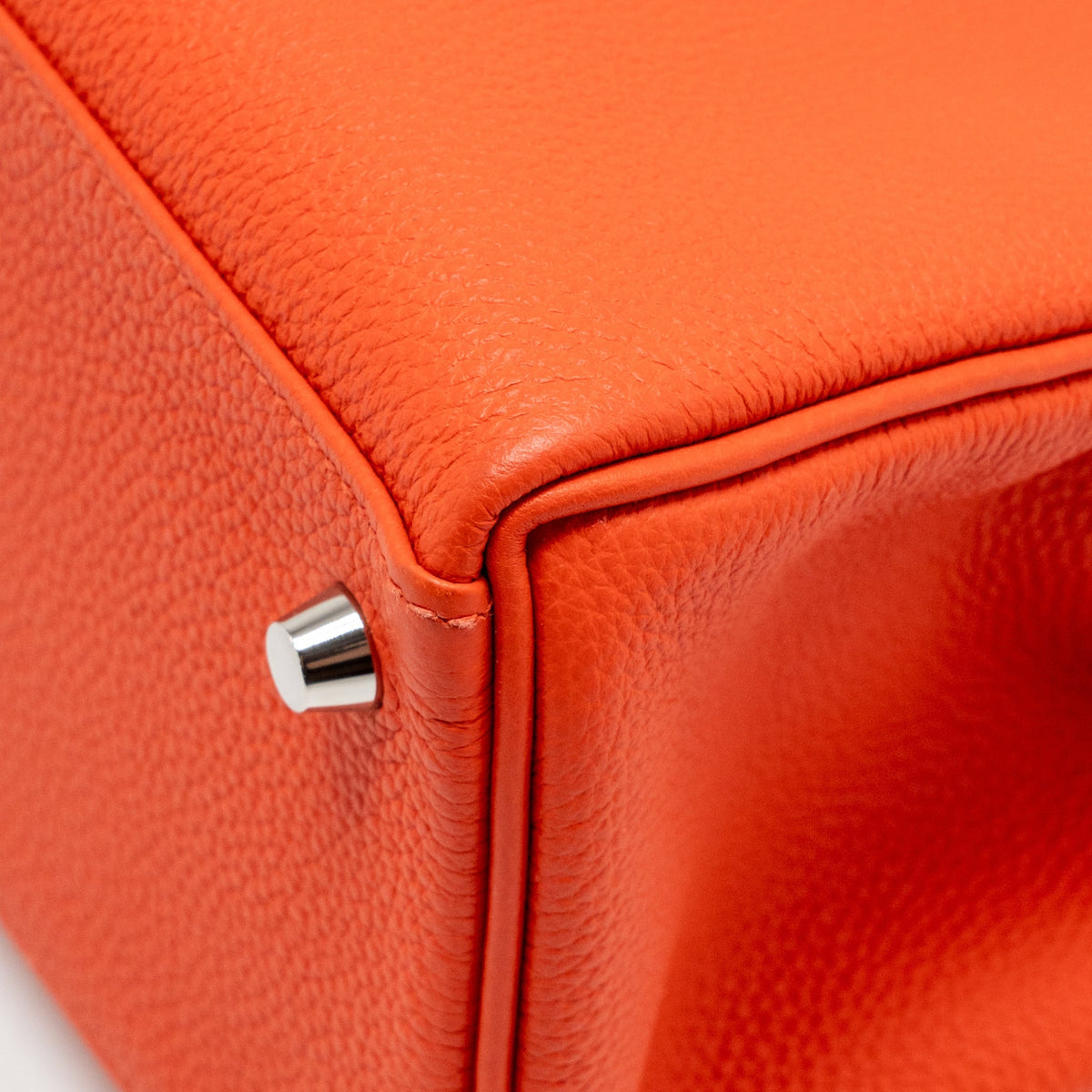 Hermes kelly 35 togo capucine SHW