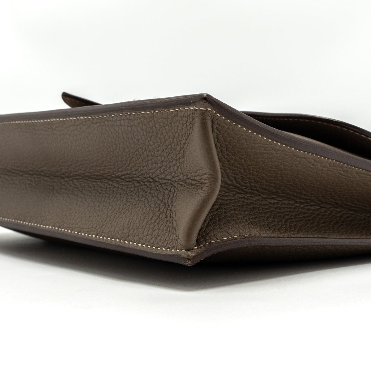 Hermes Sac A Depeches Etoupe SHW