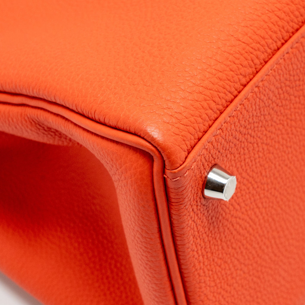 Hermes kelly 35 togo capucine SHW