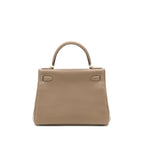 Hermes Kelly 28 Togo Etoupe GHW