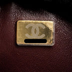 CHANEL MEDIUM CLASSIC DOUBLE FLAP BAG CAVIAR BLACK GHW (MICROCHIP)