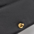 CHANEL SMALL BOY BAG CALFSKIN BLACK GHW