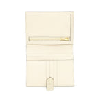 Hermes Ostrich Bearn Compact Wallet 3C Parchemin GHW