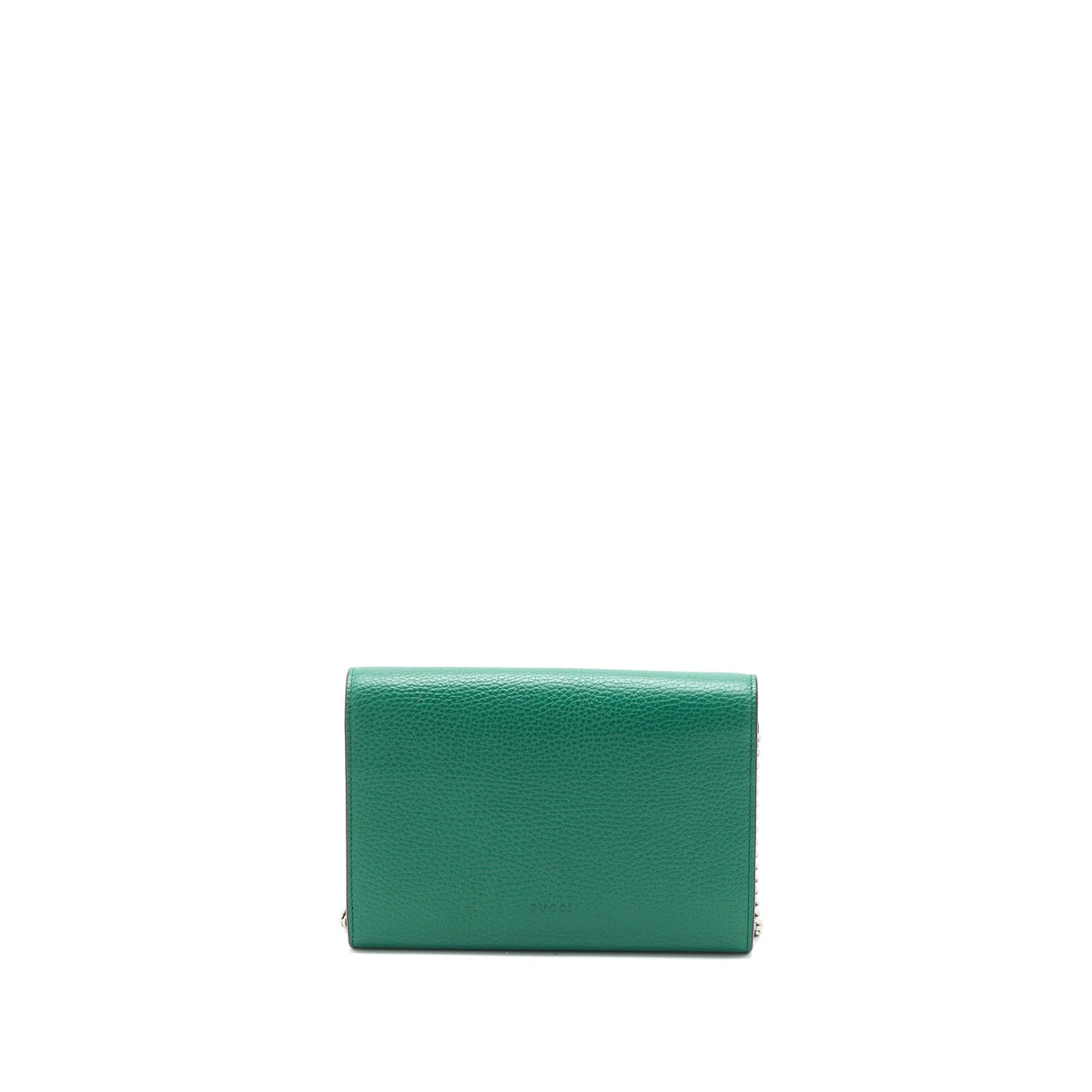 GUCCI DIONYSUS MINI CHAIN BAG CALFSKIN GREEN MULTICOLOUR HARDWARE