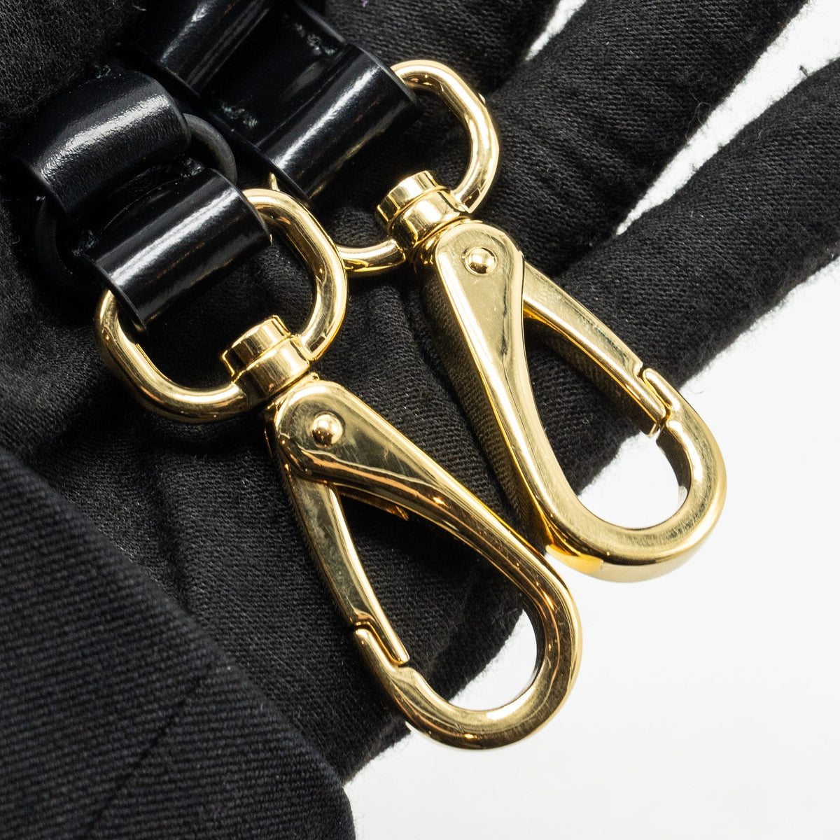 PRADA RE-NYLON MINI BAG NYLON/ CALFSKIN BLACK GHW