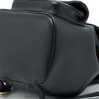 CHANEL 23C DUMA MINI BACKPACK CALFSKIN BLACK LGHW (MICROCHIP)