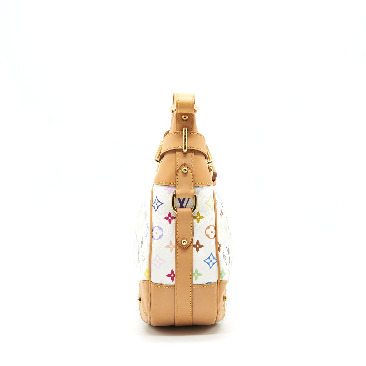 LOUIS VUITTON GRETA BAG MONOGRAM WHITE MULTICOLOR