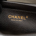 Chanel 26S Small Tote Grained Calfskin Black GHW (Microchip)