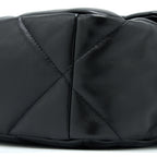 CHANEL MEDIUM 19 BAG GOATSKIN BLACK MULTICOLOUR HARDWARE (MICROCHIP)