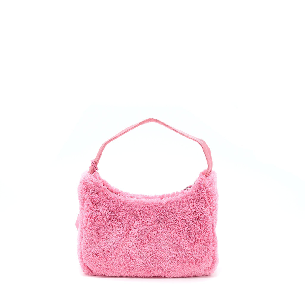 PRADA REEDITION 2000 TERRY MINI BAG PINK