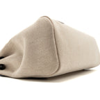 Hermes Herbag 31 Zip Bag Toile H Plume Hunter/ Canvas Ebene/ Ecru/ Beige/ Ebene SHW