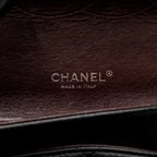 CHANEL MAXI CLASSIC DOUBLE FLAP BAG LAMBSKIN BLACK SHW