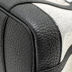 HERMES NEO GARDEN PARTY 23 NEGONDA/CANVAS ECRU/NOIR SHW