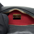 CHANEL 22C MY PERFECT MINI CAMERA CASE LAMBSKIN BLACK GHW(MICROCHIP)