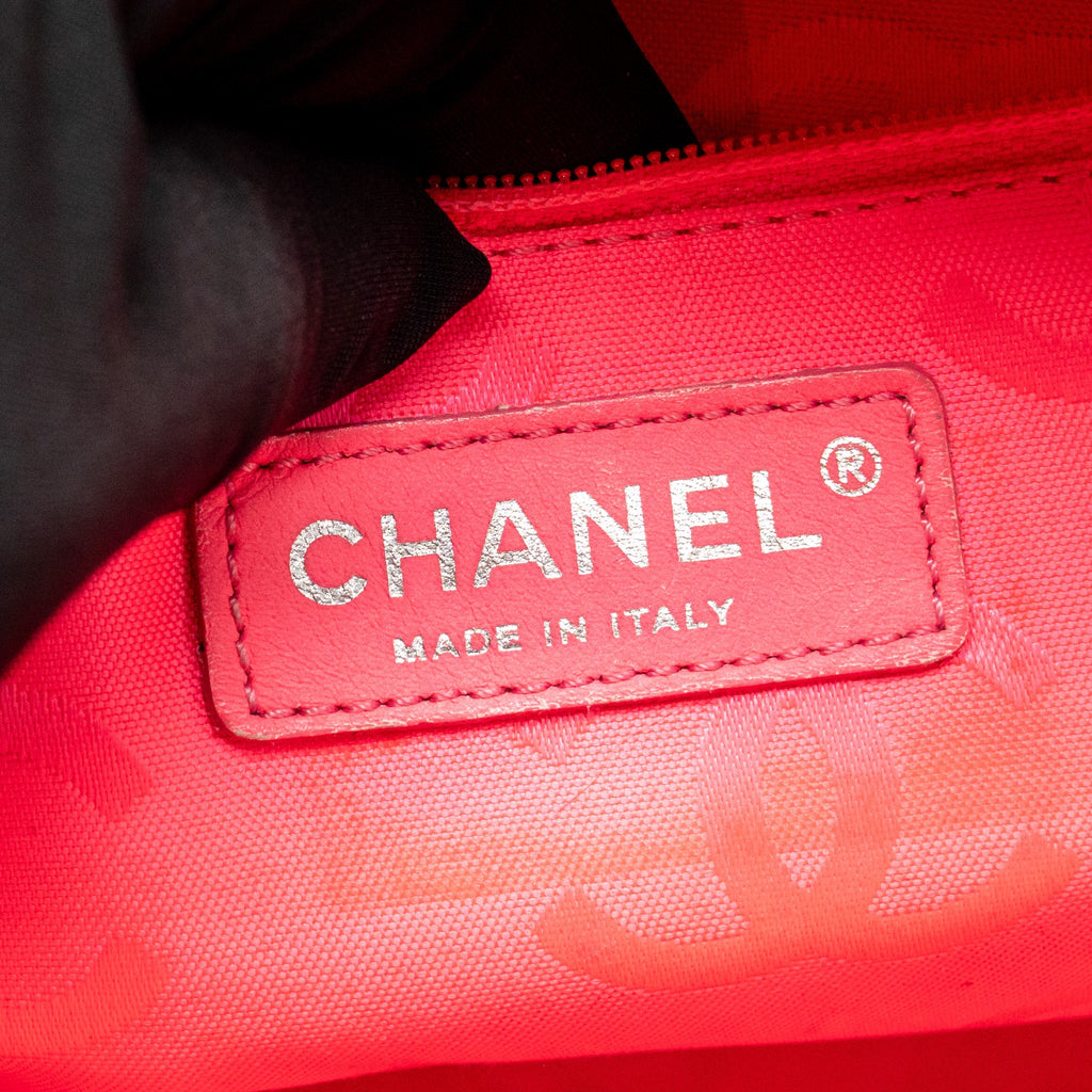 Chanel Cambon Ligne Tote Bag Calfskin/Patent Black SHW