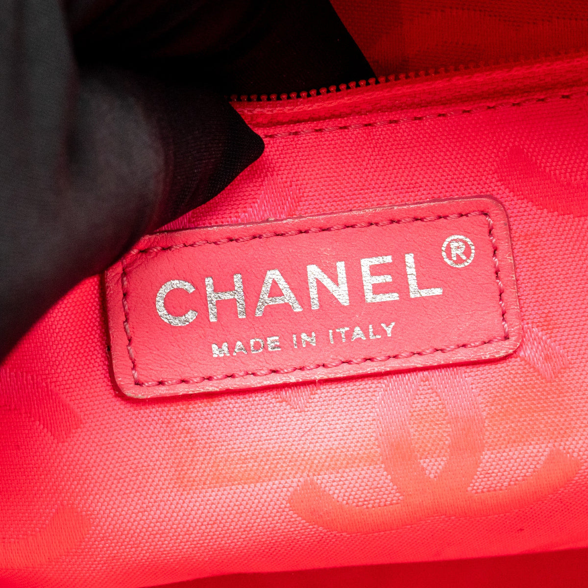 Chanel Cambon Ligne Tote Bag Calfskin/Patent Black SHW