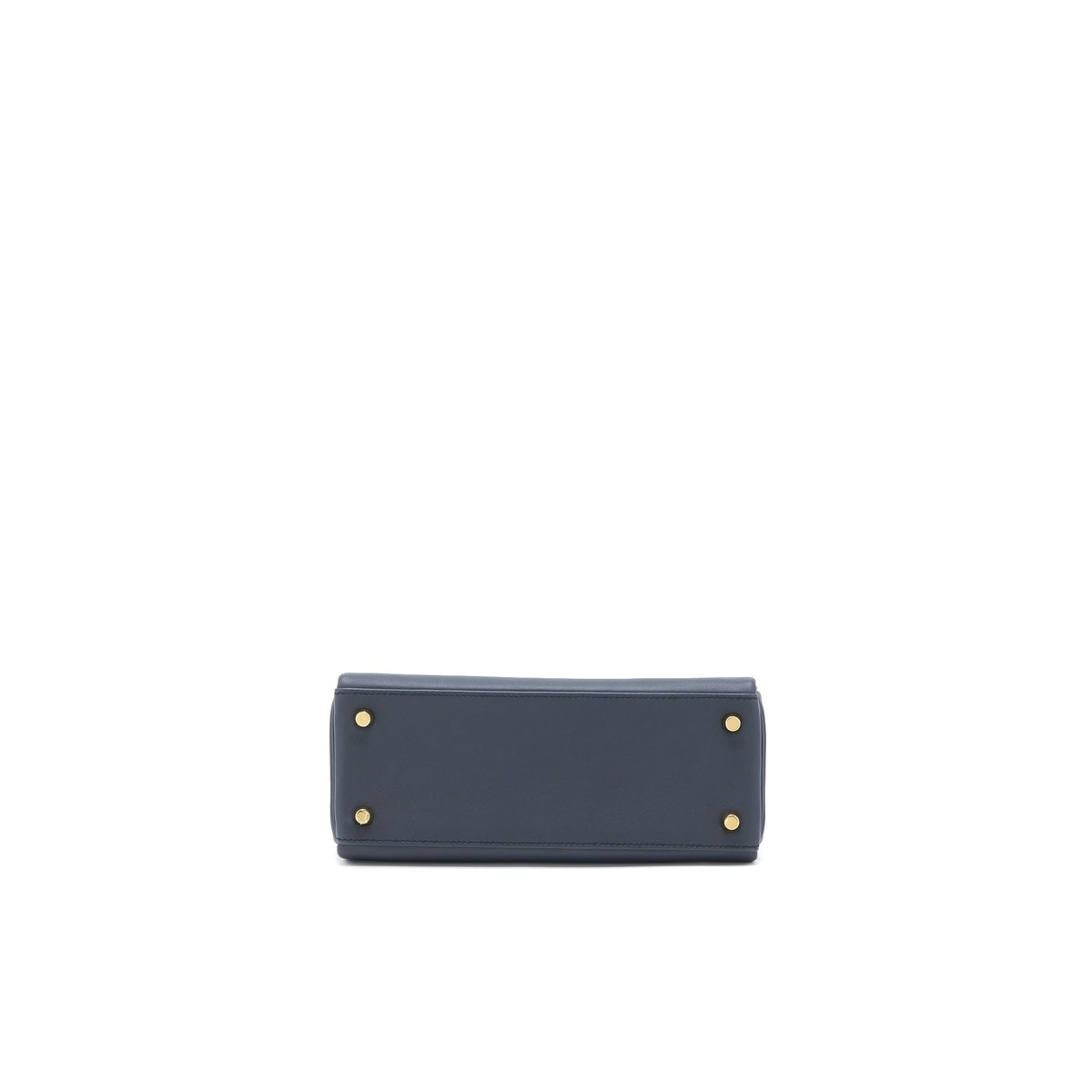 HERMES KELLY 25 COLORMATIC SWIFT BLUE NUIT/CHAI/ETOUPE/GOLD/BLACK GHW