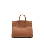 HERMES BIRKIN 25 GOLD WITH GHW TOGO