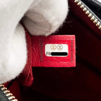 CHANEL SMALL GABRIELLE HOBO BAG AGED CALFSKIN BLACK MULTICOLOURED HARDWARE