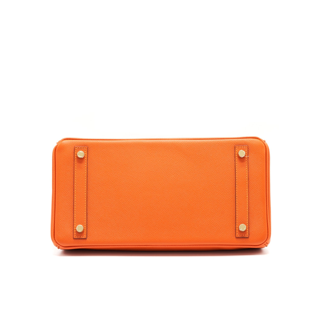 Hermes Birkin 30 9J Feu Epsom GHW