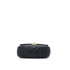 CHANEL SMALL 19 BAG GOATSKIN BLACK MULTICOLOUR HARDWARE