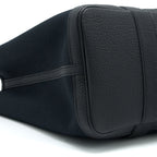 HERMES GARDEN PARTY 36 NEGONDA/CANVAS BLACK SHW