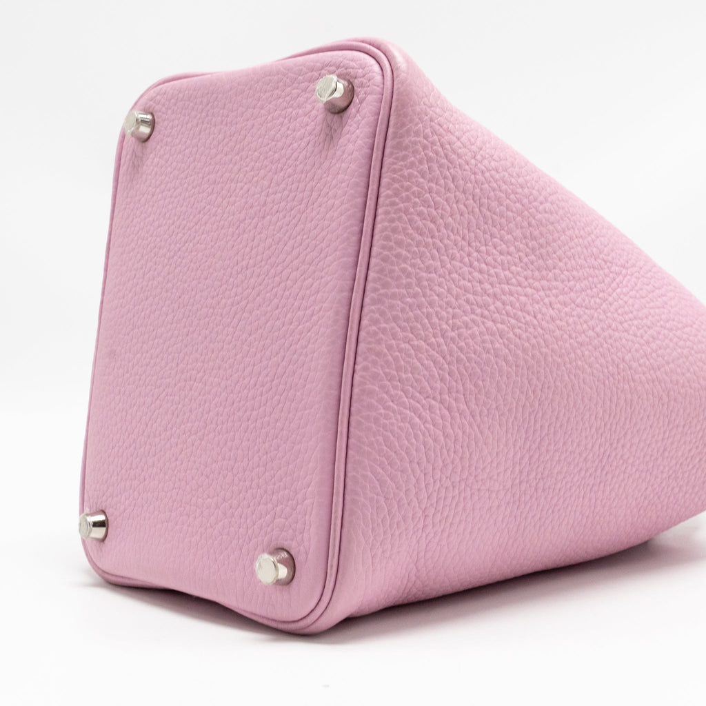 Hermes Picotin 18 Lock Bag Clemence X9 Mauve Sylvestre SHW