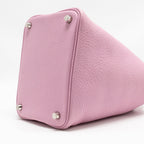 Hermes Picotin 18 Lock Bag Clemence X9 Mauve Sylvestre SHW