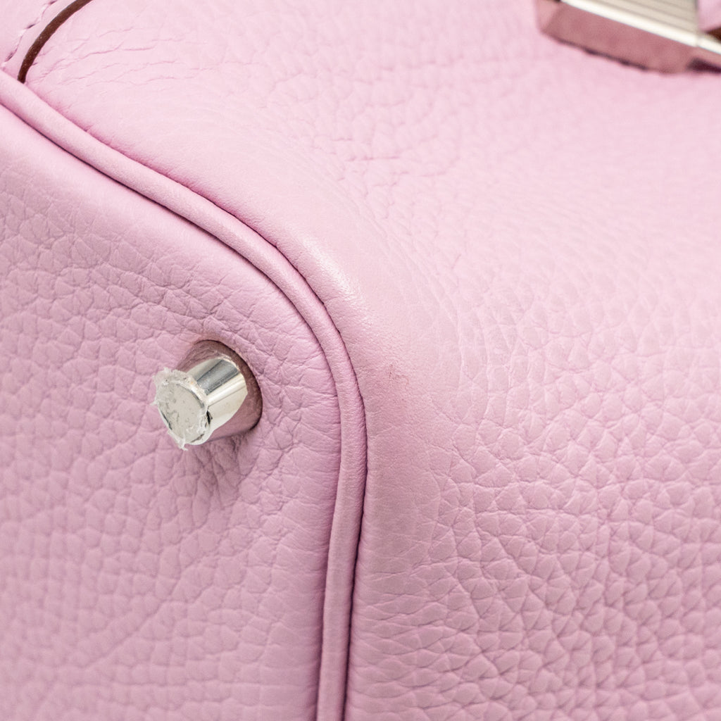 Hermes Picotin 18 Lock Bag Clemence X9 Mauve Sylvestre SHW