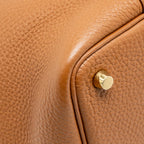 Hermes Picotin 18 Lock Bag Clemence Gold GHW