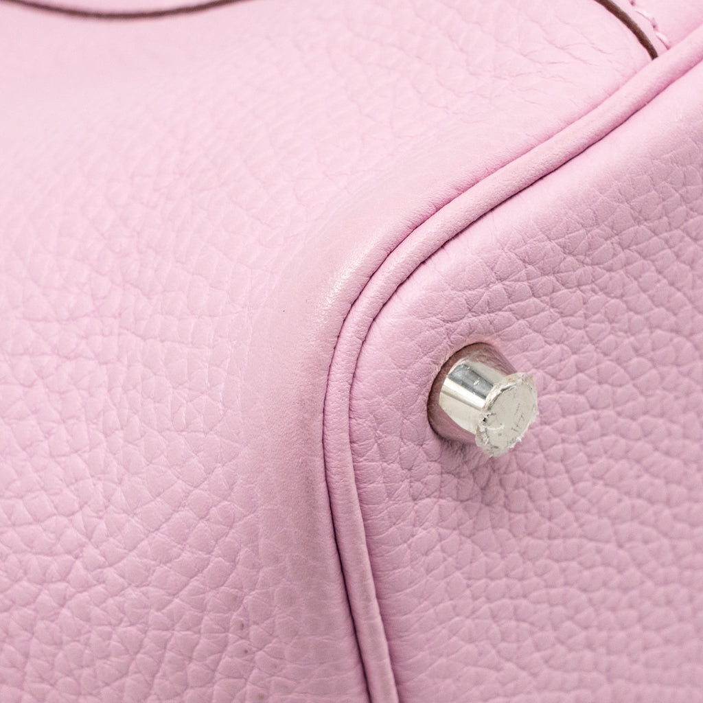 Hermes Picotin 18 Lock Bag Clemence X9 Mauve Sylvestre SHW