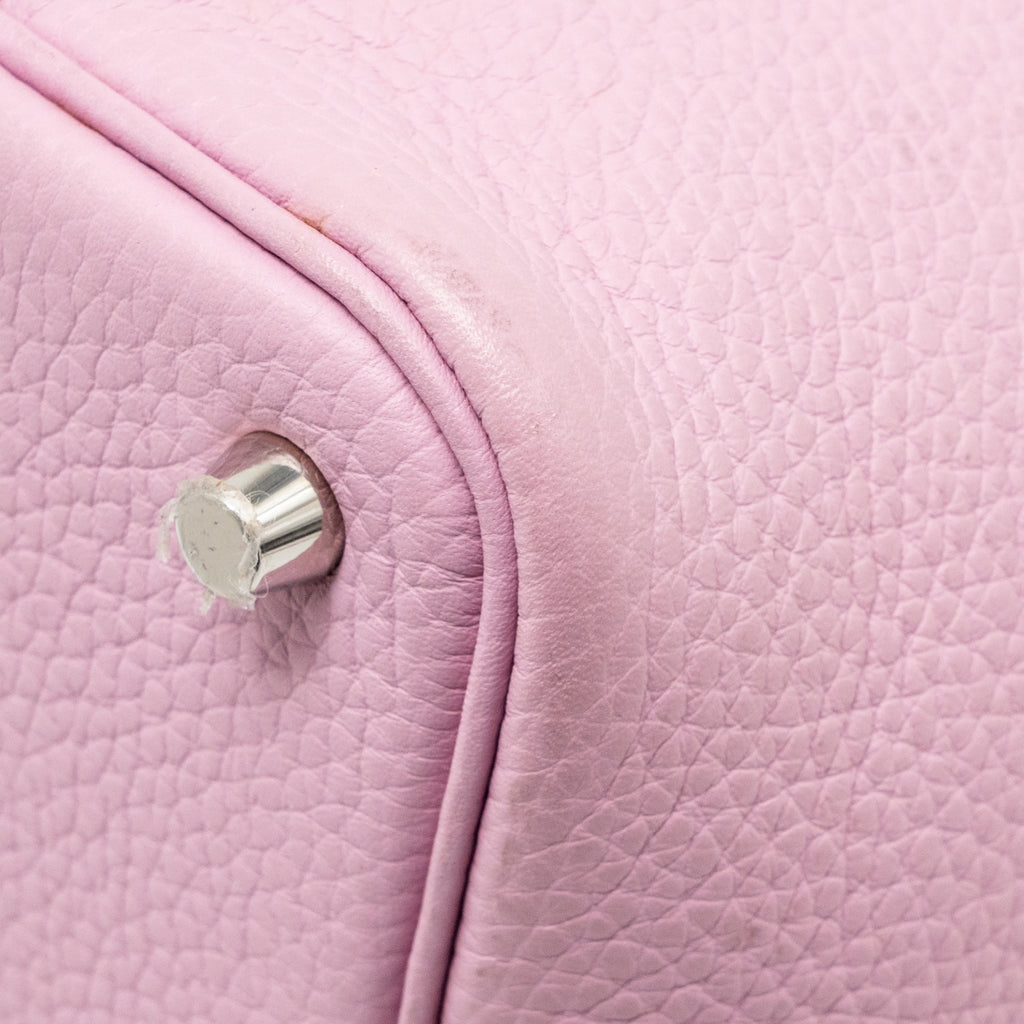 Hermes Picotin 18 Lock Bag Clemence X9 Mauve Sylvestre SHW