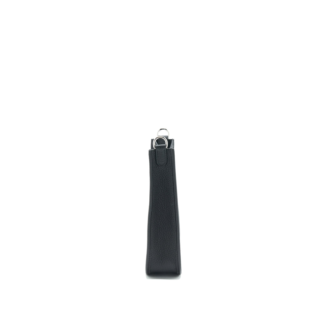 Hermes Mini Evelyne Black SHW