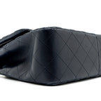 CHANEL JUMBO CLASSIC DOUBLE FLAP LAMBSKIN NAVY GHW
