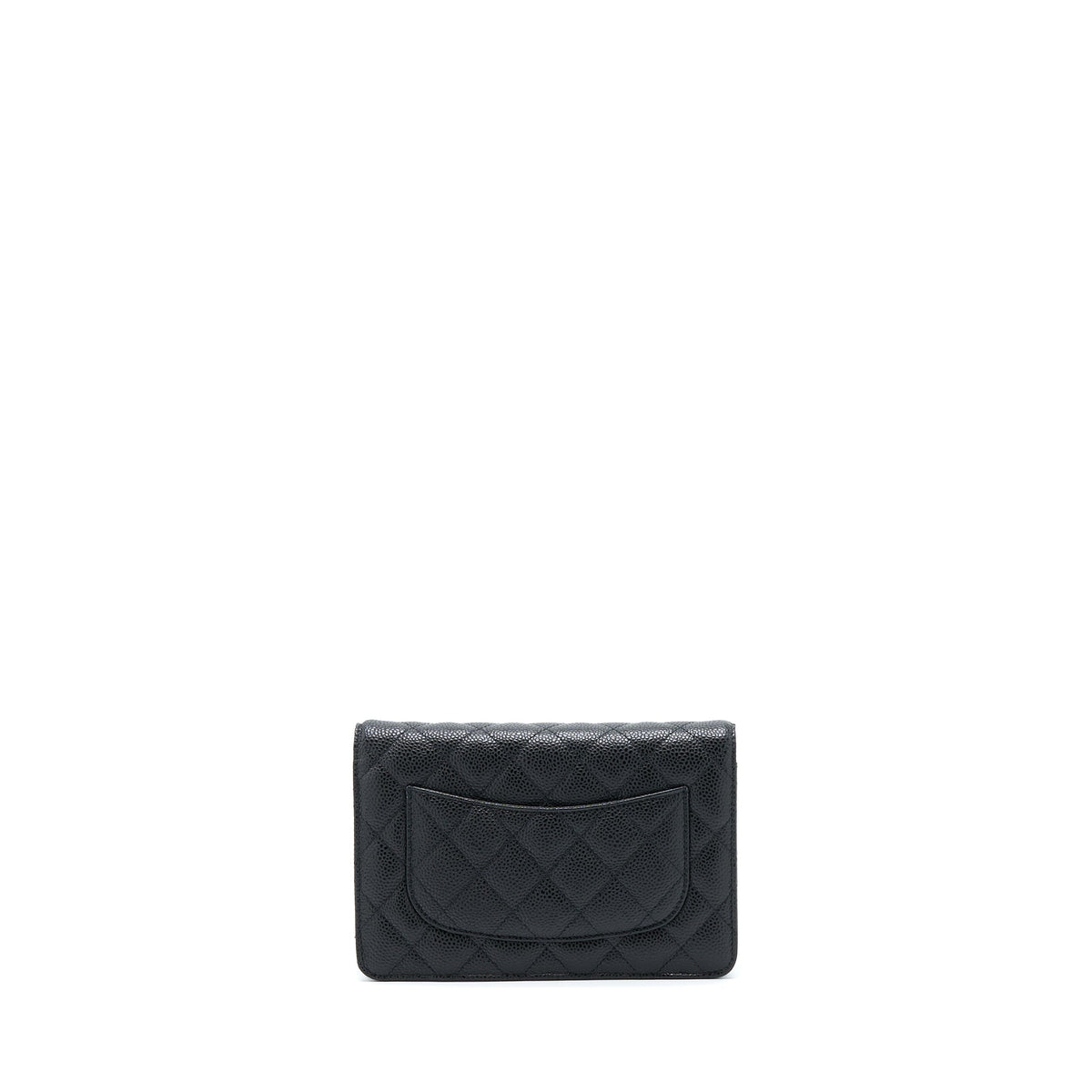 CHANEL CLASSIC WALLET ON CHAIN CAVIAR BLACK SHW