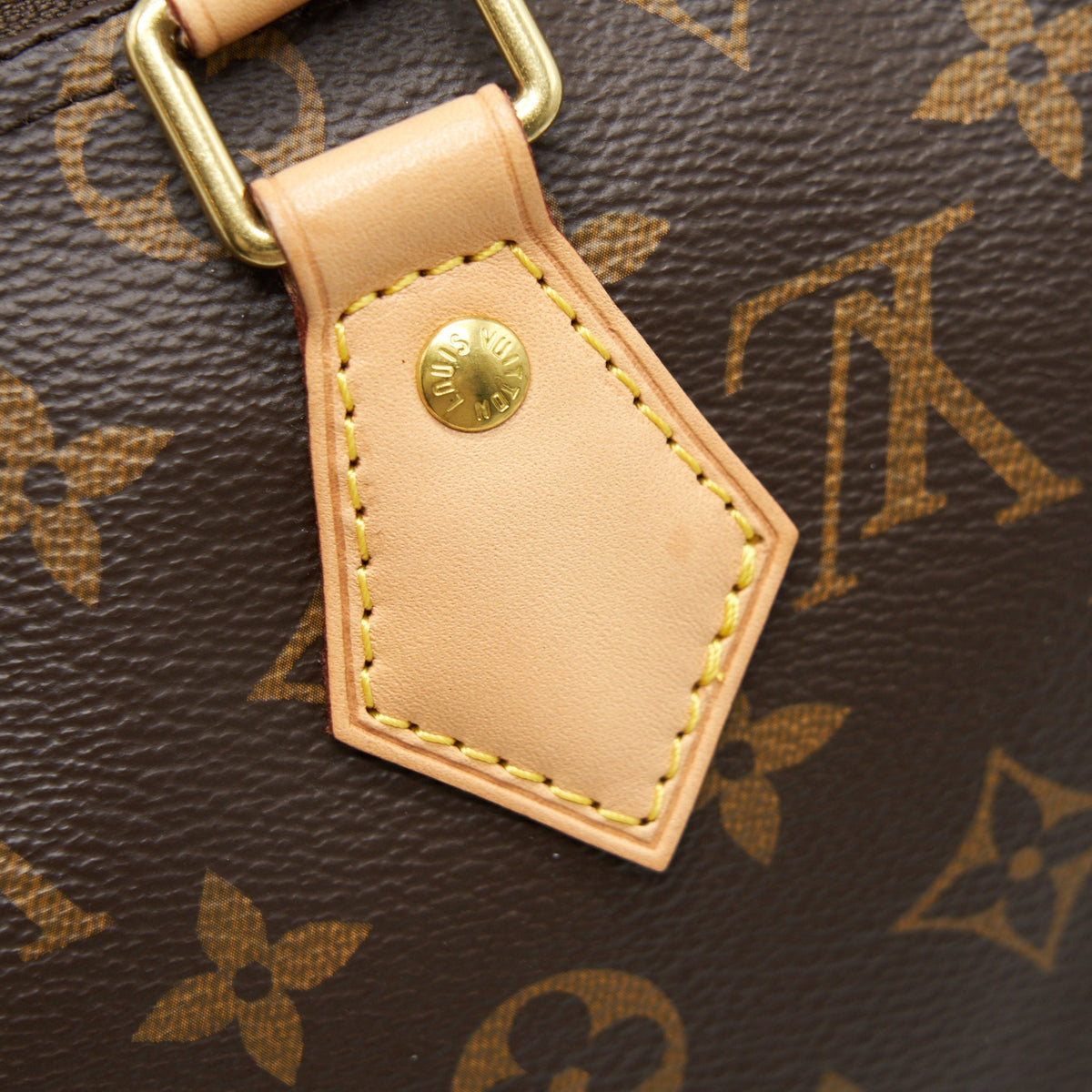 LOUIS VUITTON SPEEDY 25 MONOGRAM CANVAS WITH INITIAL