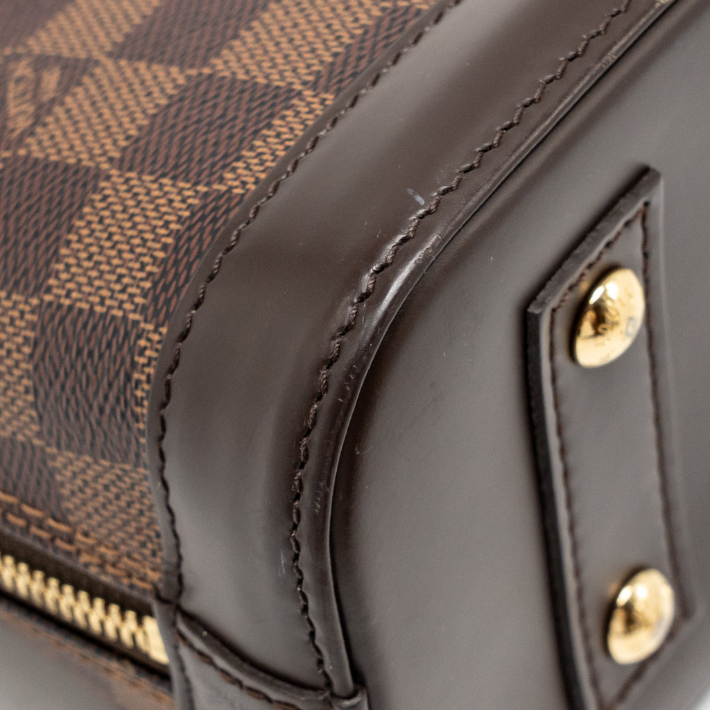 LOUIS VUITTON ALMA BB DAMIER EBENE GHW