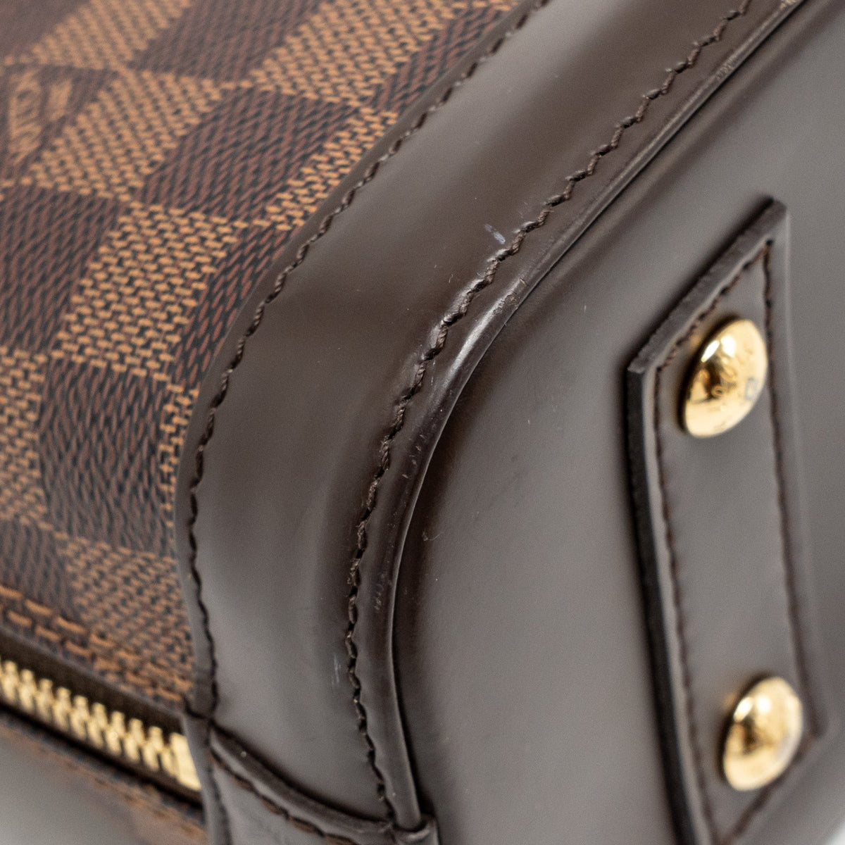 LOUIS VUITTON ALMA BB DAMIER EBENE GHW