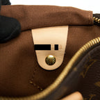 LOUIS VUITTON SPEEDY 25 MONOGRAM CANVAS WITH INITIAL