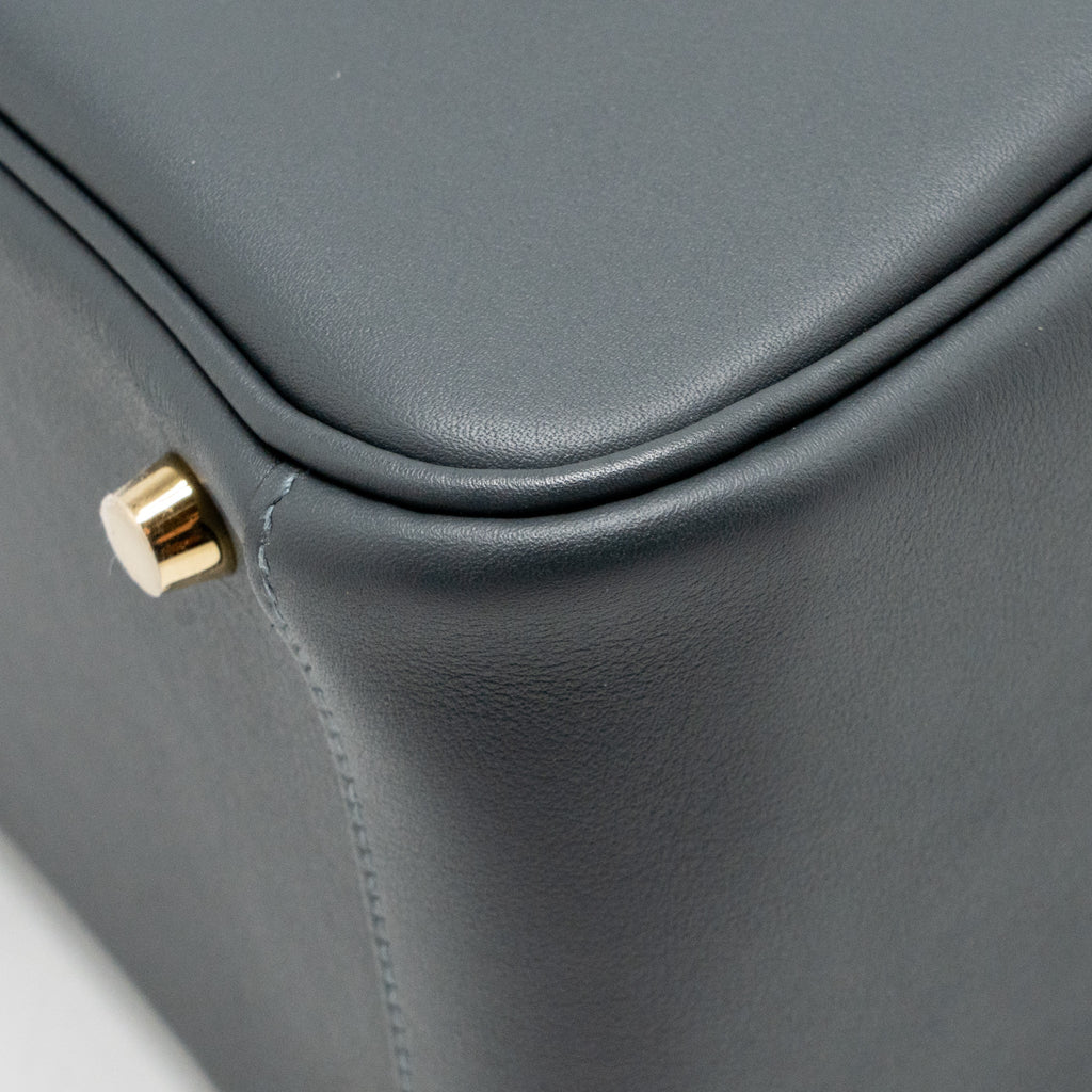 Hermes lindy 26 swift gris misty/black GHW