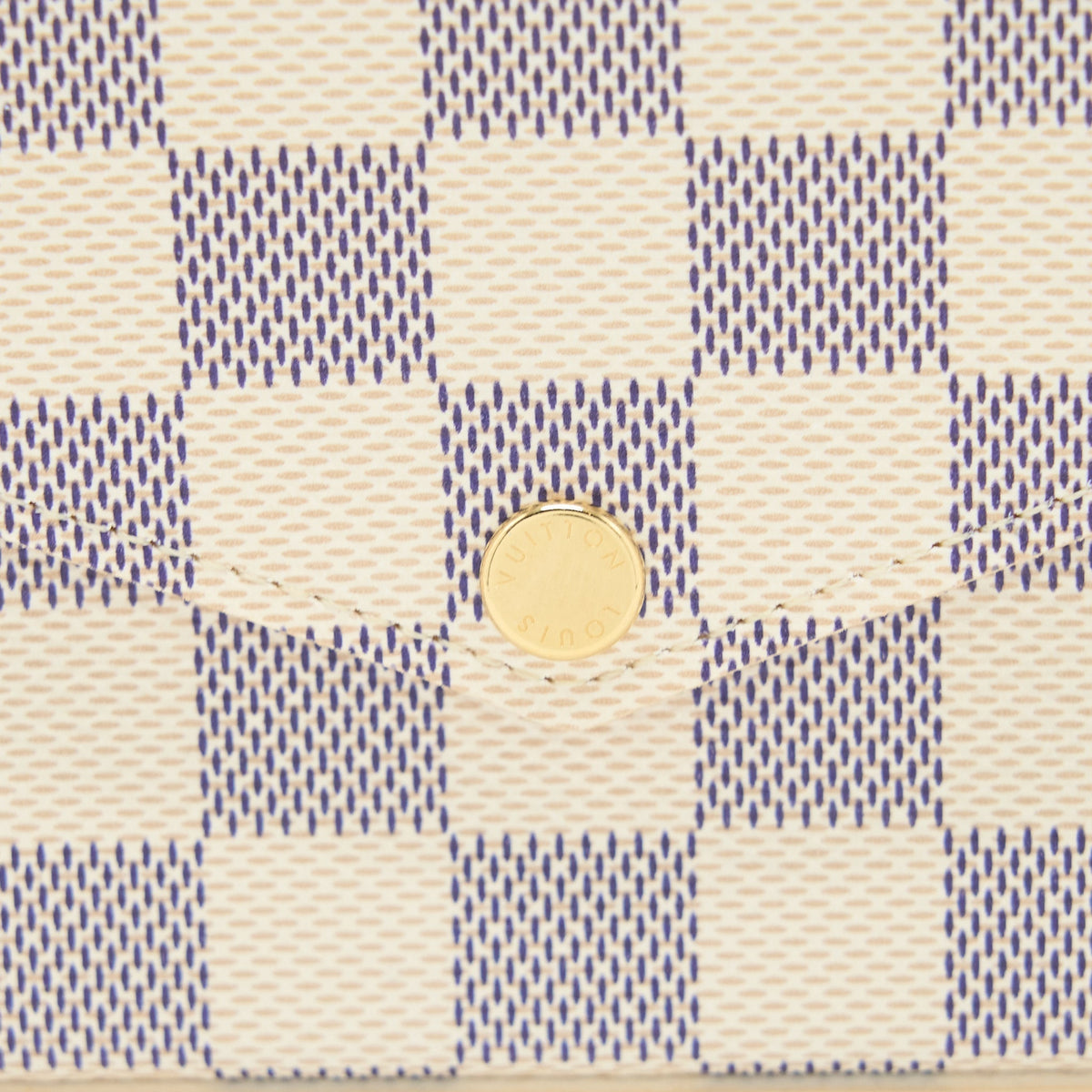 LOUIS VUITTON FELICIE POCHETTE DAMIER AZUR CANVAS GHW