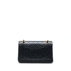 CHANEL VINTAGE FLAP BAG LAMBSKIN BLACK GHW