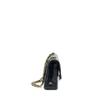 CHANEL VINTAGE FLAP BAG LAMBSKIN BLACK GHW