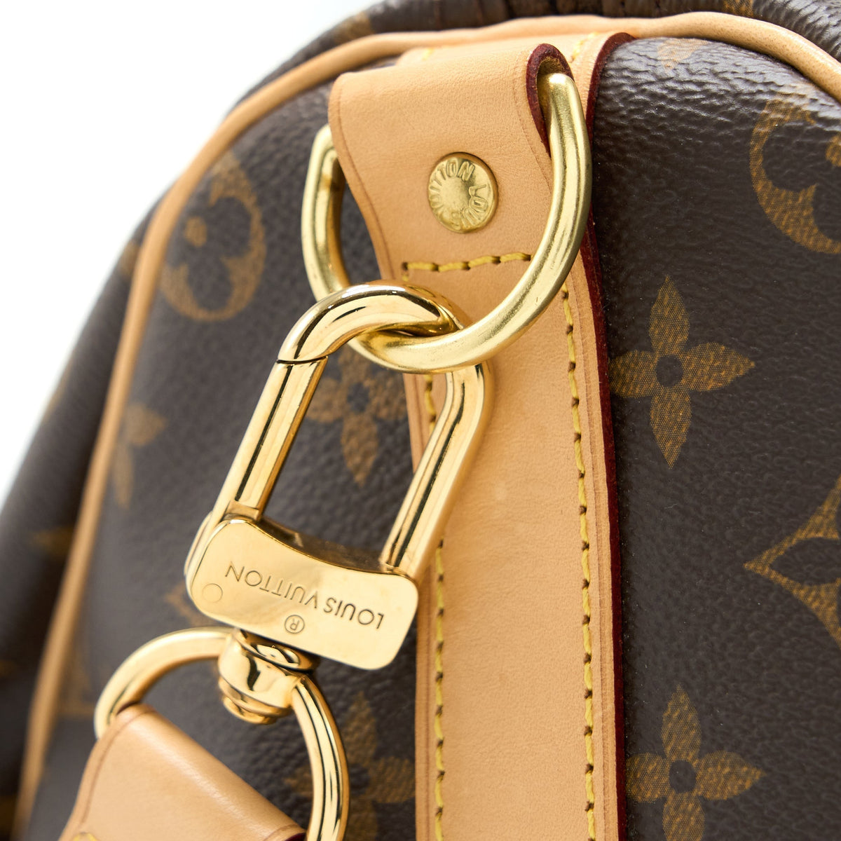 LOUIS VUITTON KEEPALL BANDOULIRE 50 MONOGRAM CANVAS GHW