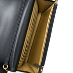 CHANEL 22B PEARL CRUSH WALLET ON CHAIN LAMBSKIN BLACK GHW (MICROCHIP)
