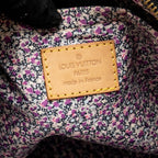 Louis Vuitton speedy 30 denim patchwork grey GHW
