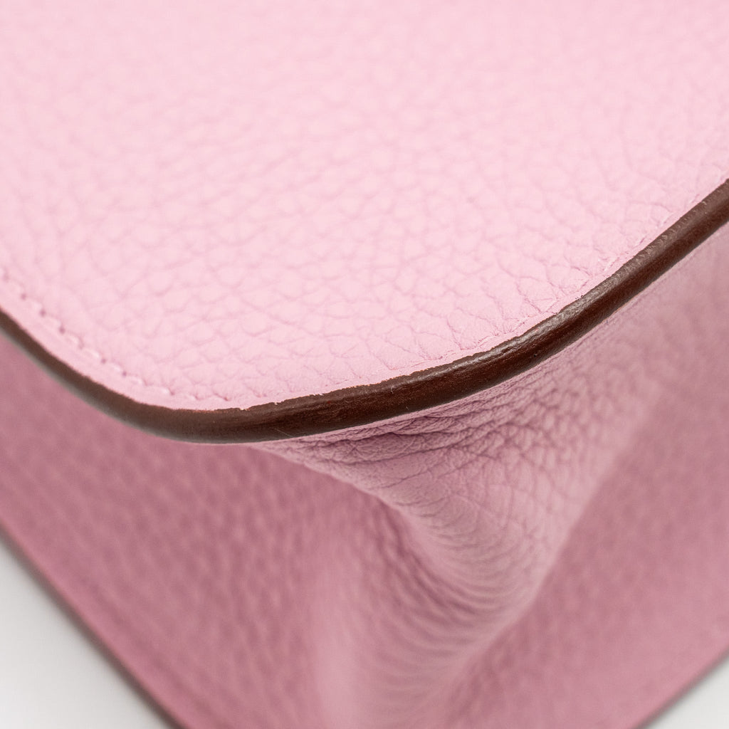 Hermes Halzan 25 Clemence X9 Mauve Sylvestre SHW